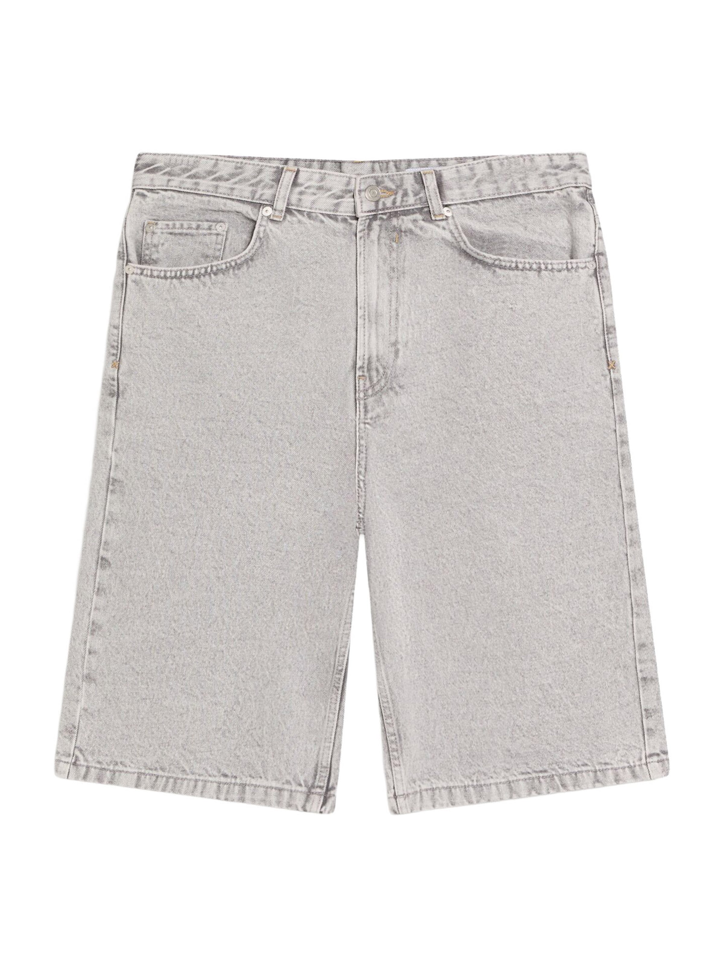 Jean Bershka en gris : devant