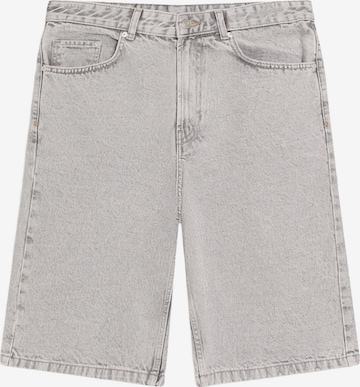 Baggy Jean Bershka en gris : devant