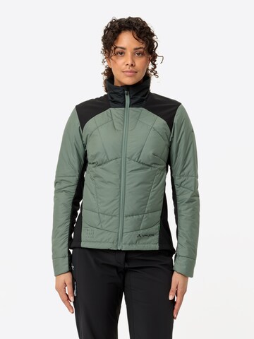 VAUDE Athletic Jacket 'Minaki' in Green: front