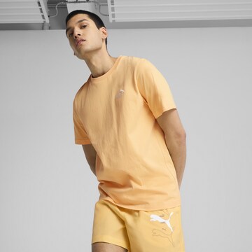 PUMA Sports sweatshirt 'Essentials Small No. 1' in Orange