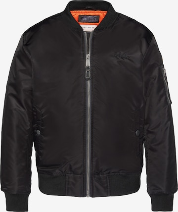 Schott NYC Between-Season Jacket in Black: front