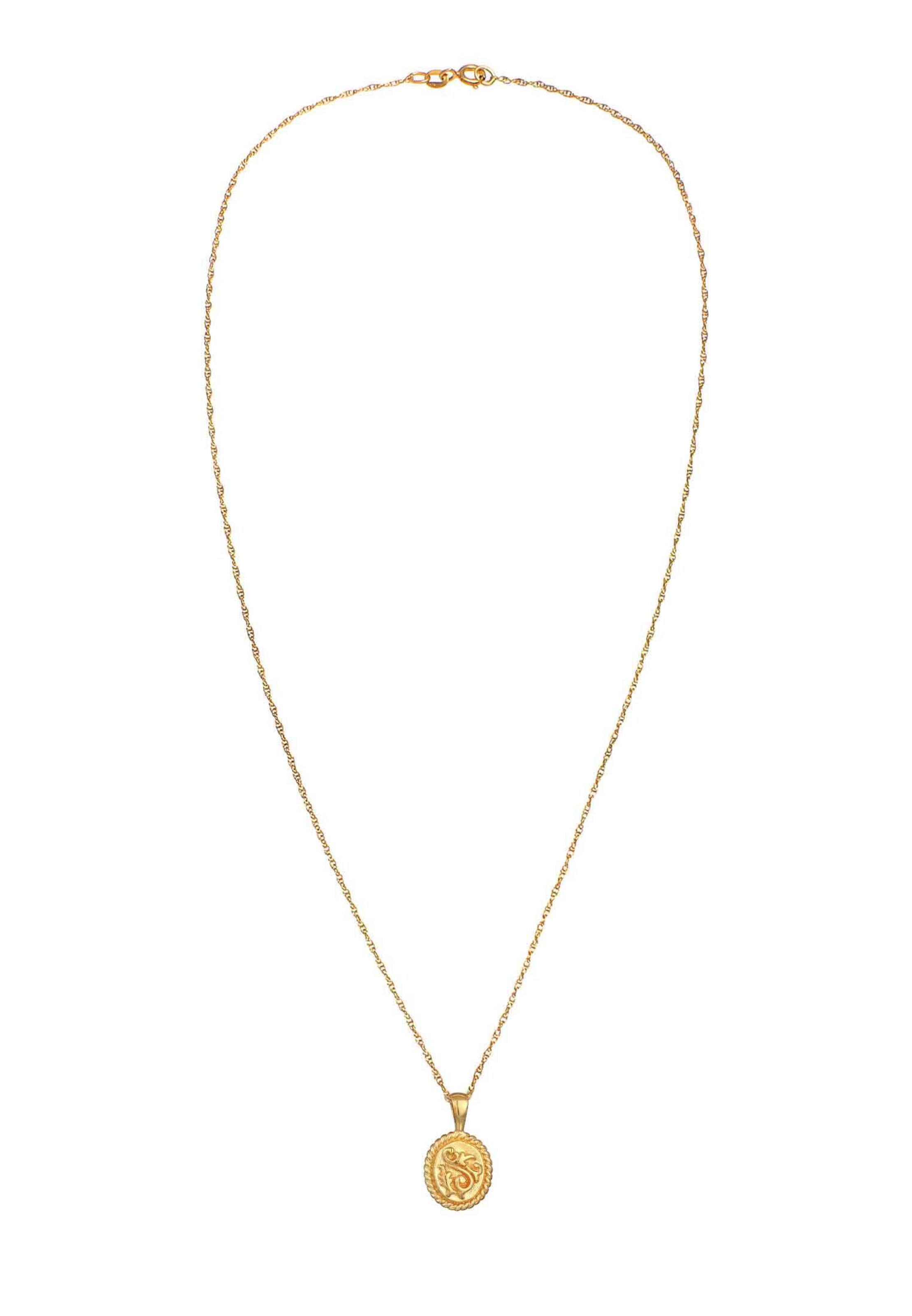 ELLI Ketting in Goud: voorkant