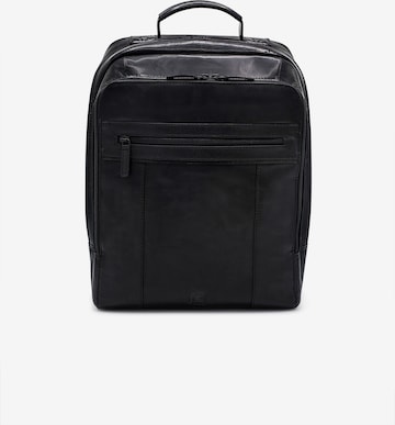 Pylos59 Backpack 'New York' in Black: front