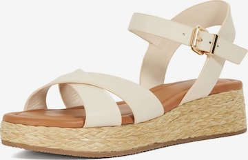 Sandales 'Littleton' Dune LONDON en beige : devant
