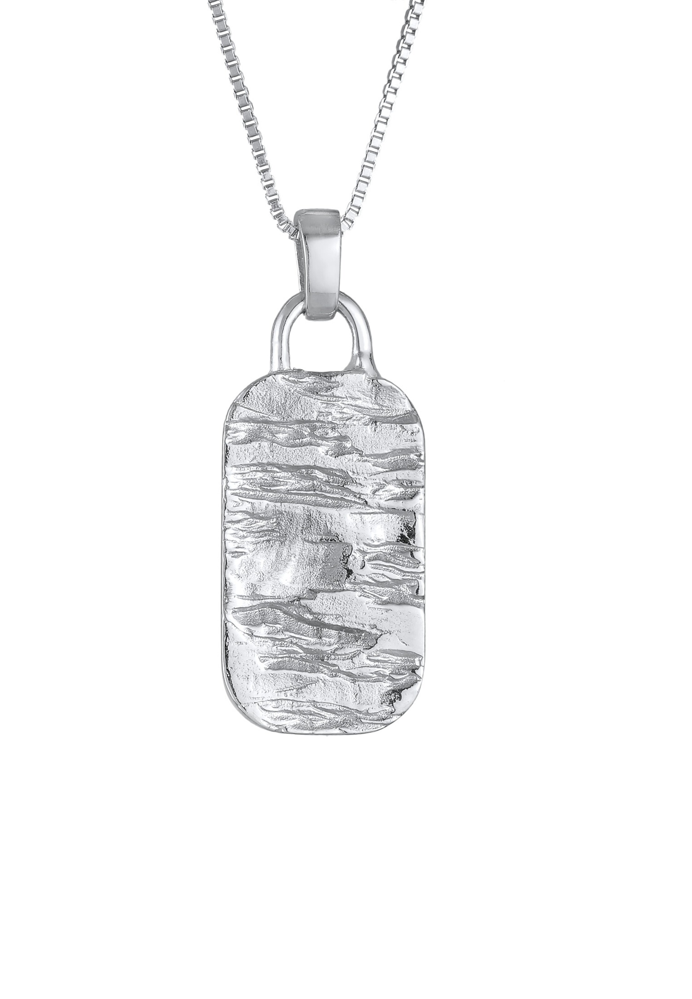 KUZZOI Ketting in Zilver: voorkant