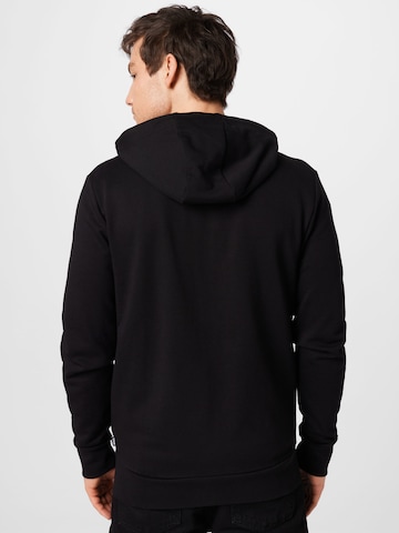 BOSS Black Zip-Up Hoodie 'Seeger' in Black