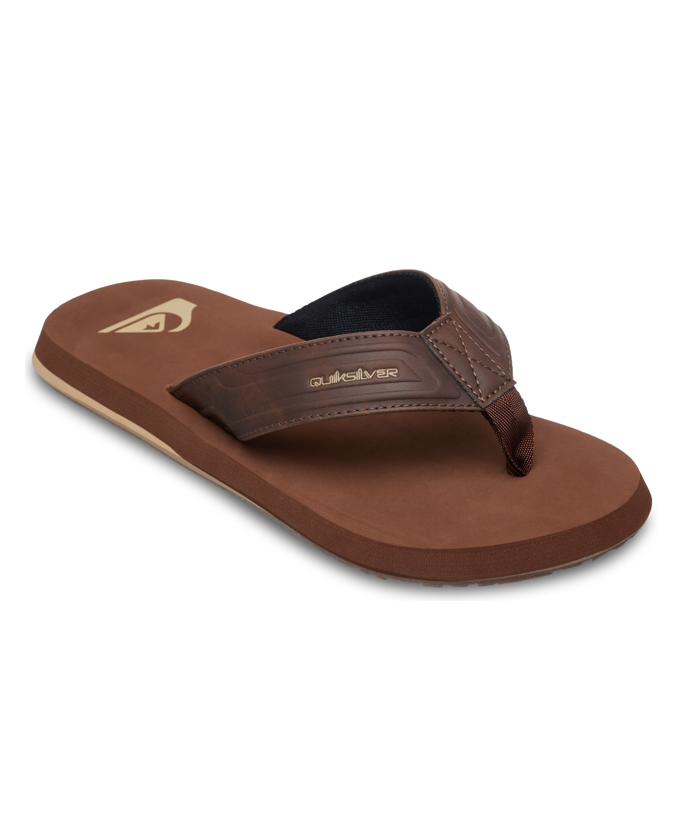 QUIKSILVER T-Bar Sandals in Brown