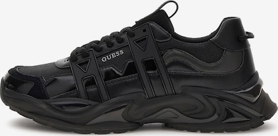 GUESS Zemie brīvā laika apavi 'Belluno', krāsa - melns / balts, Preces skats