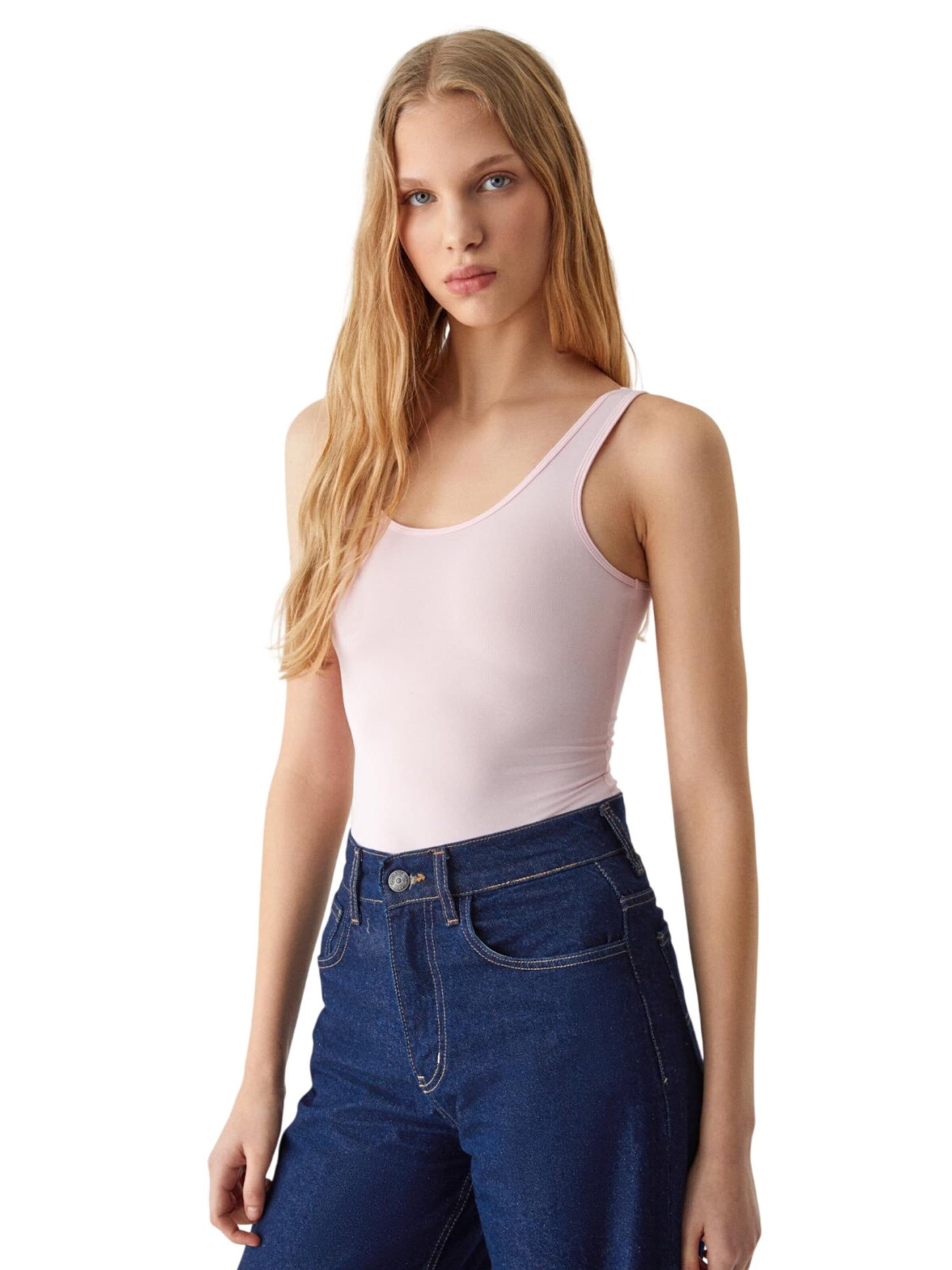 Grimelange Bodysuit in Pink