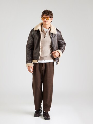 UNITED COLORS OF BENETTON Πουλόβερ σε γκρι