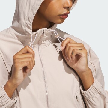 ADIDAS PERFORMANCE Sweatjacke in Braun