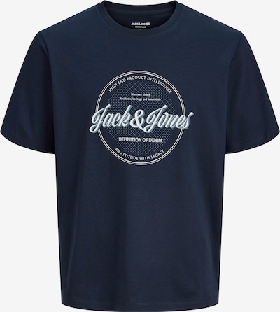 JACK & JONES Paita 'JJEDover' värissä tummansininen / valkoinen, Tuotenäkymä