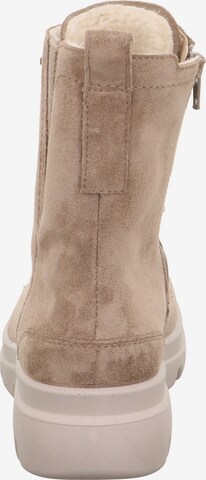 Legero Lace-Up Ankle Boots in Beige