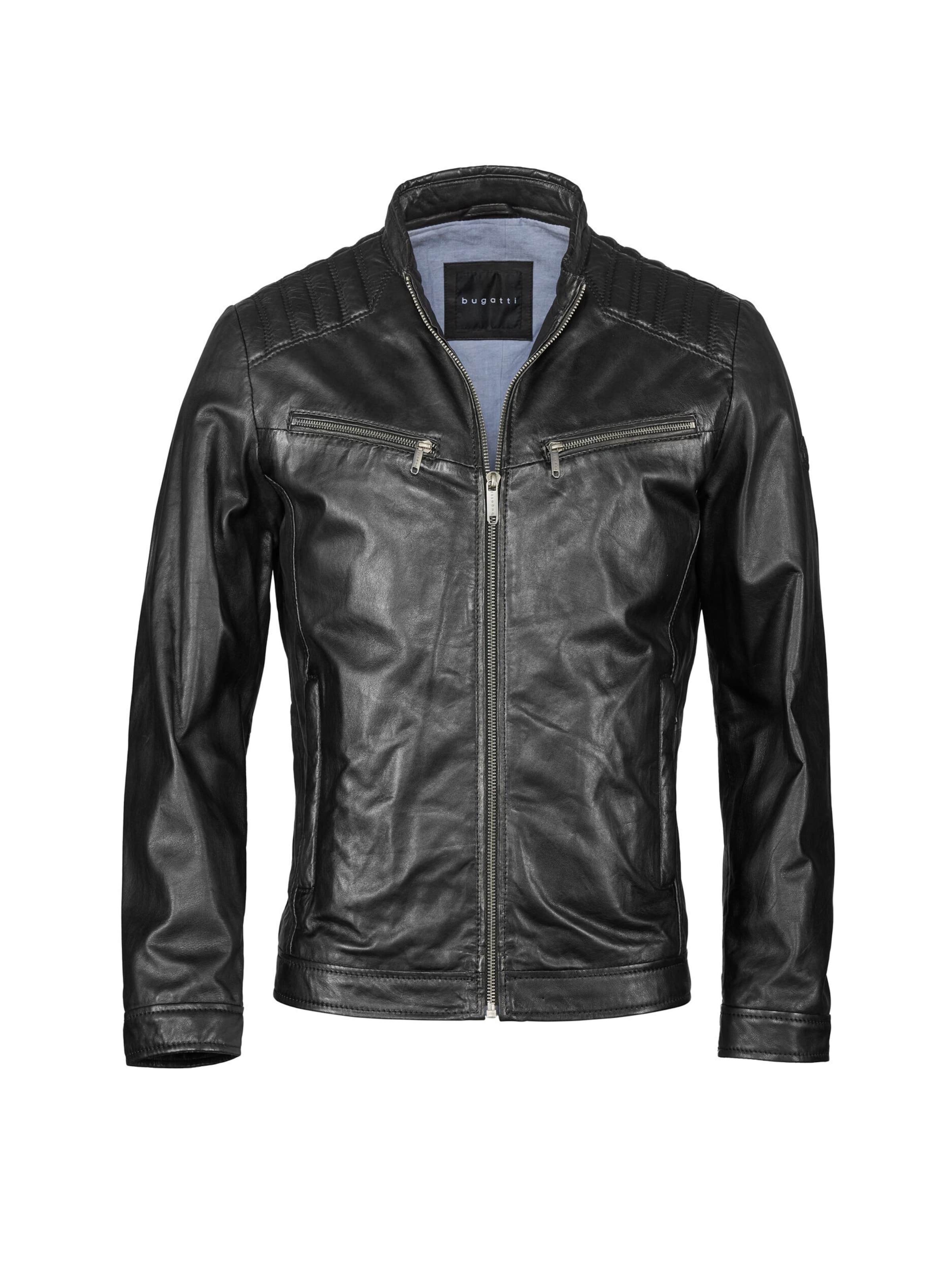 bugatti Tussenjas 'BURafael' in Zwart: voorkant
