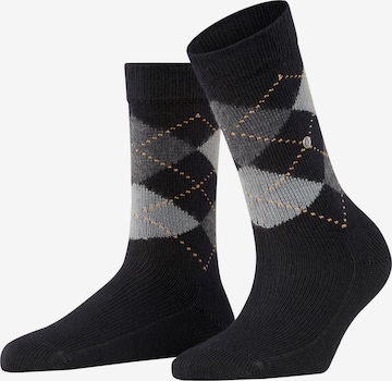 BURLINGTON Socken 'Whitby' in Schwarz: Vorderseite