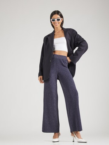PIECES Loose fit Pants 'PCLINA' in Purple