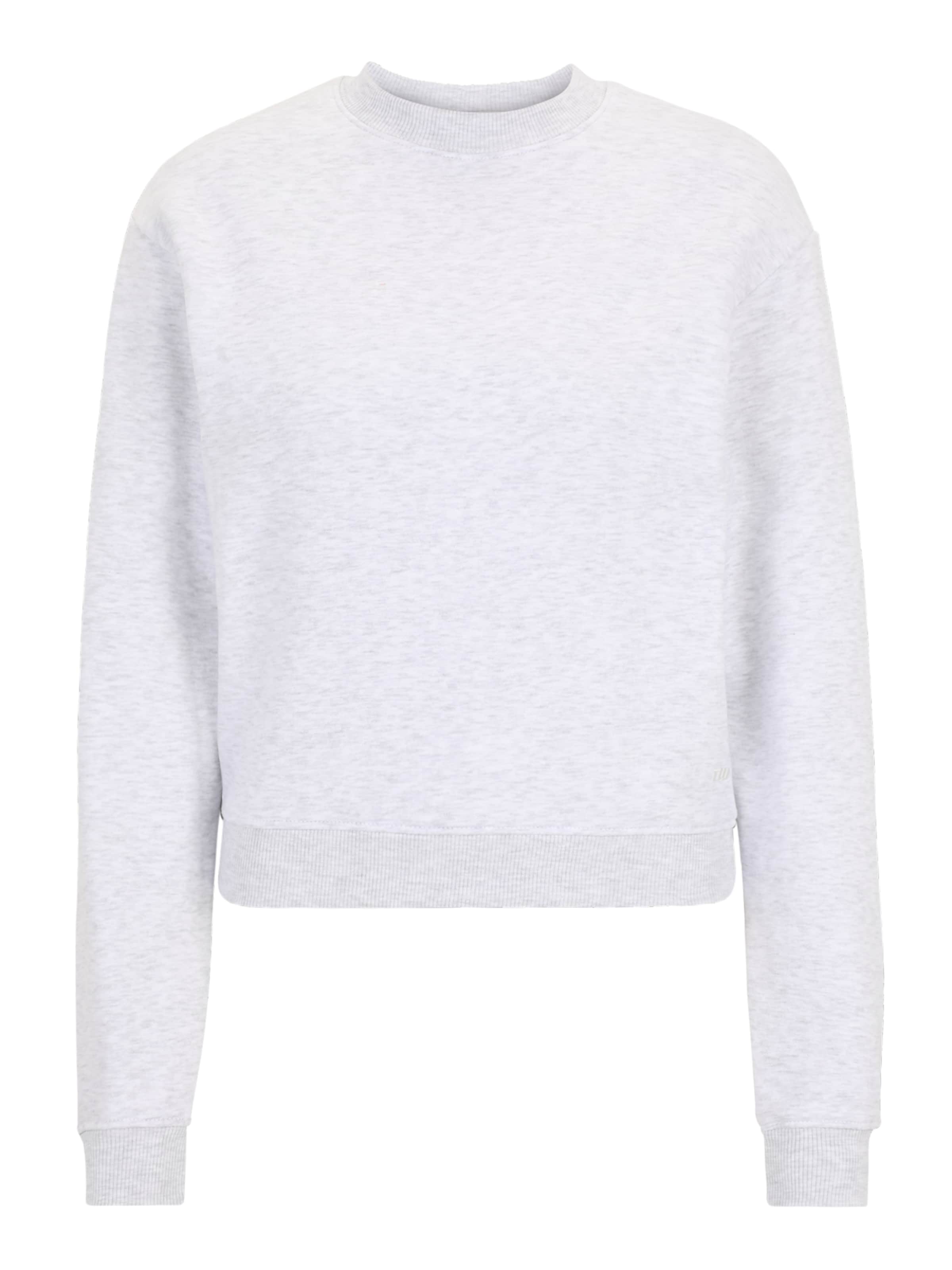 Bluză de molton de la Tally Weijl pe gri: față