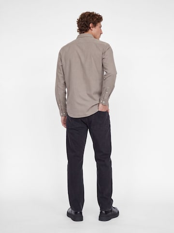 JACK & JONES Regular Fit Hemd in Grau