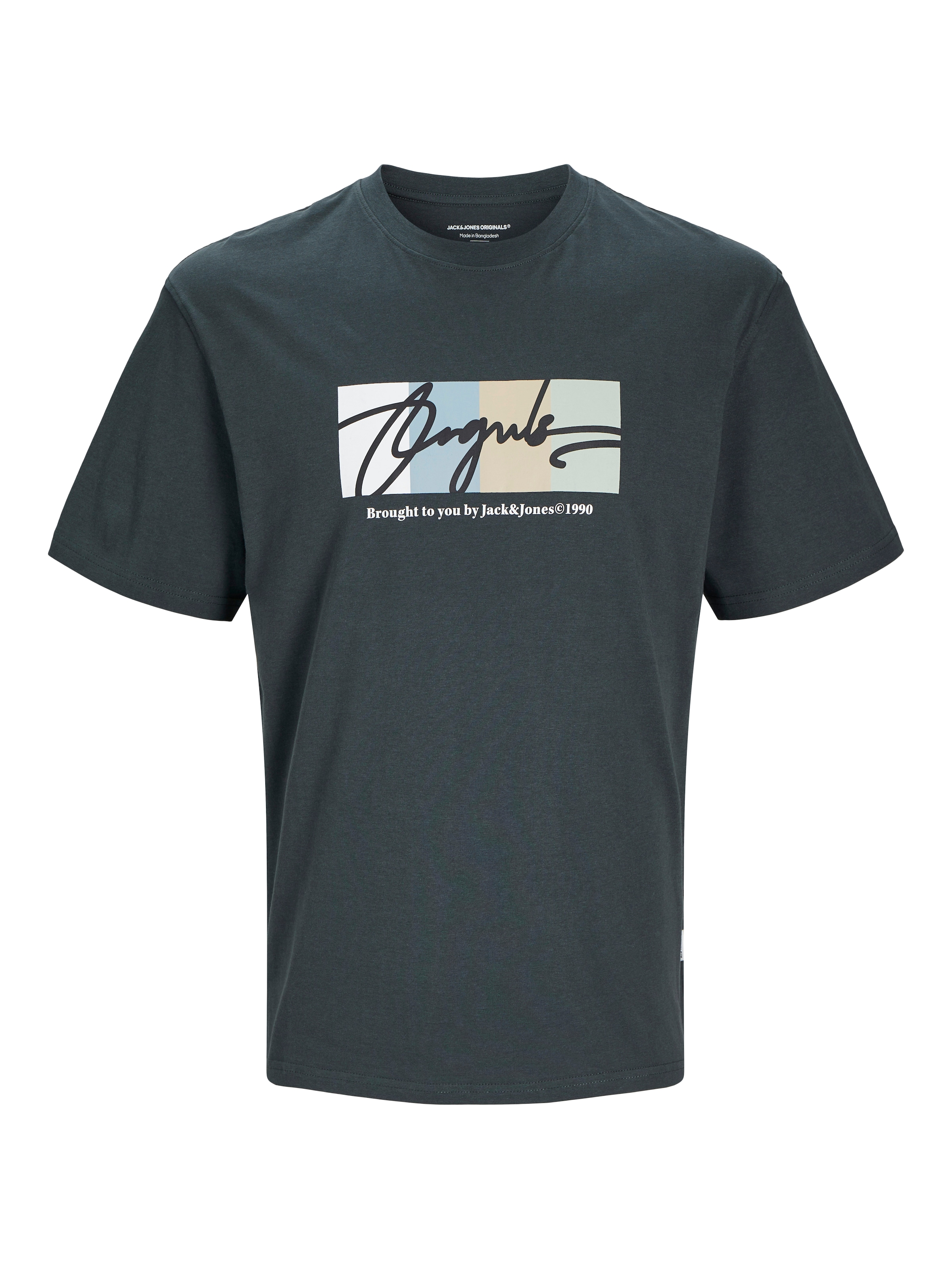 JACK & JONES T-Shirt 'JORPortland' in Grün: Vorderseite