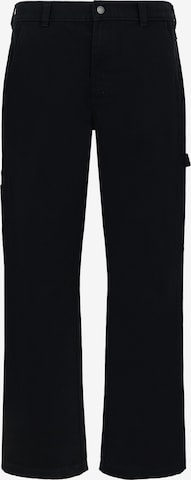 juoda DICKIES Standartinis Laisvo stiliaus kelnės: priekis