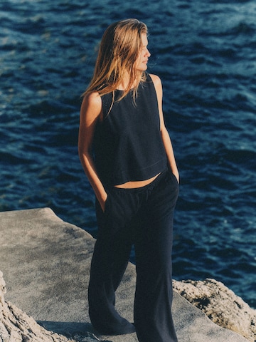 The Set Blouse in Blauw