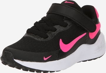 NIKE Urheilukengät 'NIKE REVOLUTION 7' värissä musta: etupuoli