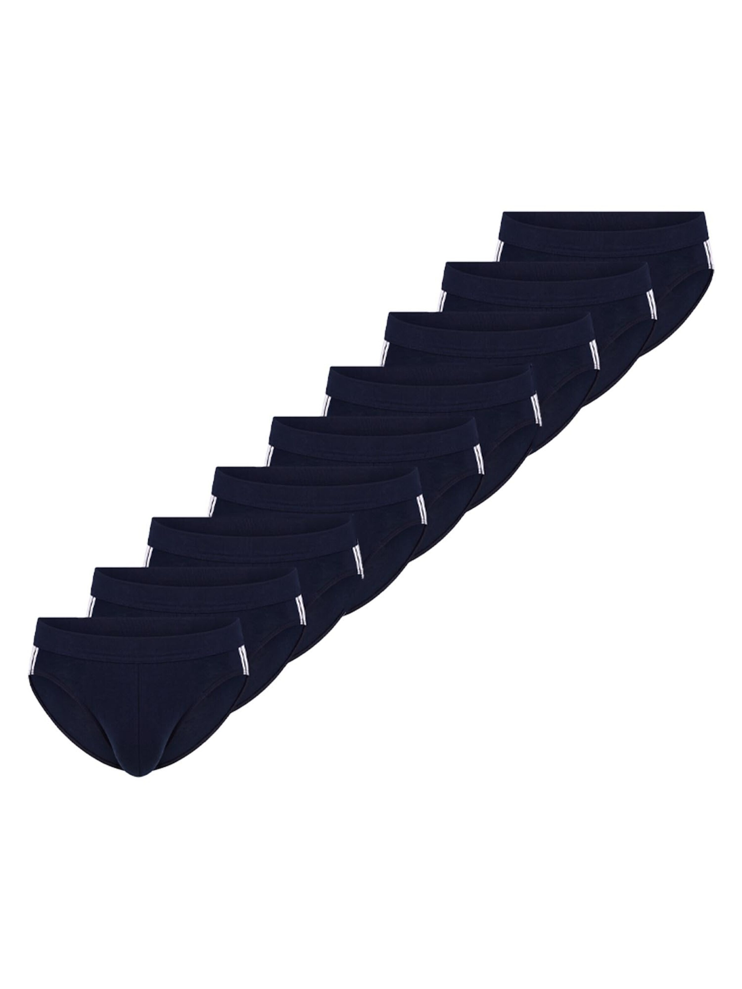 SCHIESSER Slip '95/5 Stretch - Organic Cotton' in M in de kleur Donkerblauw, Productweergave