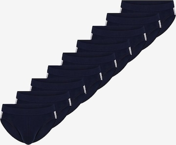 SCHIESSER Slip '95/5 Stretch - Organic Cotton' in Blauw: voorkant