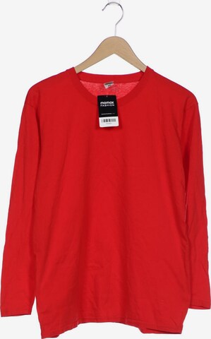 FRUIT OF THE LOOM Langarmshirt M in Rot: predná strana