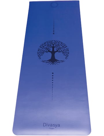 Divasya Matte 'Professional Grip' in Blau: Vorderseite