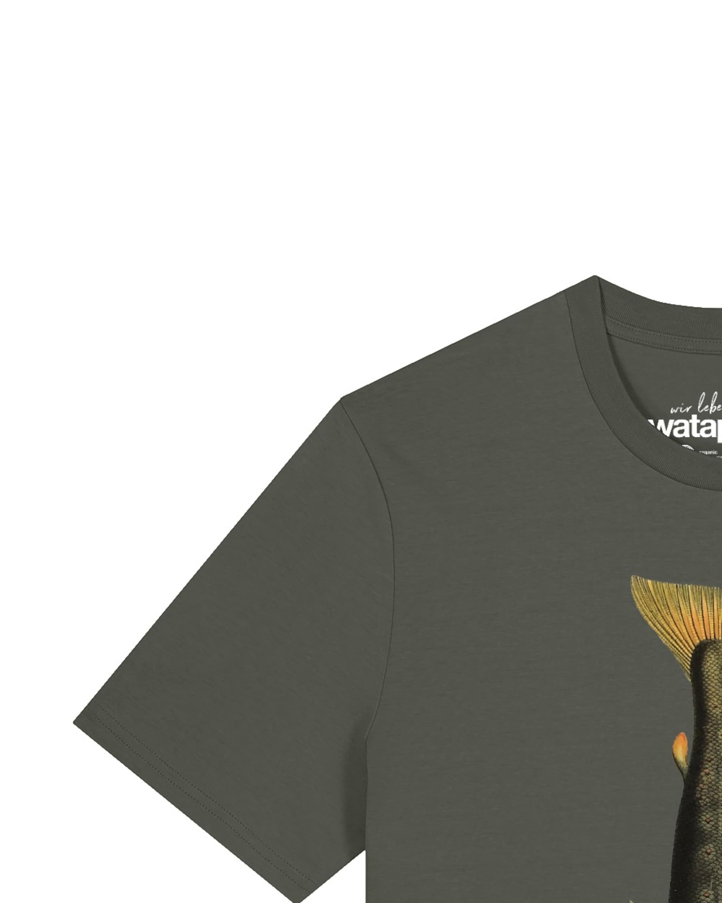 Watapparel Shirt 'Forelle' in Groen