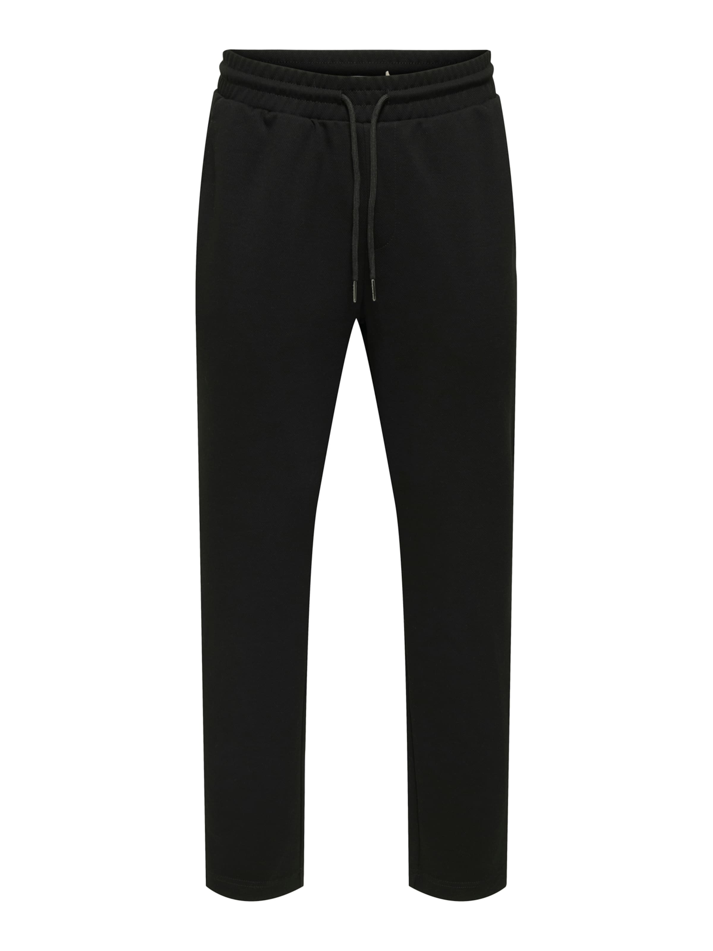Only & Sons Loosefit Broek 'ONSNewkodyl' in Zwart: voorkant