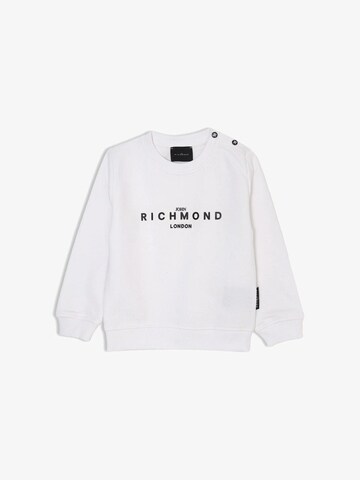 John Richmond Sweatshirt 'Damien' in White: front