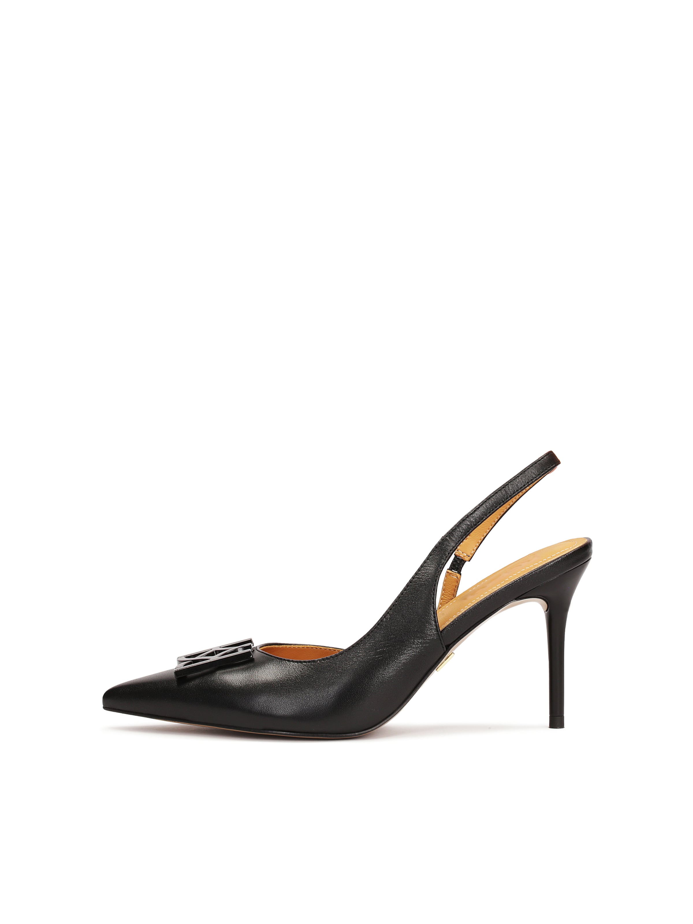 Kazar Лодочки в Черный: спереди