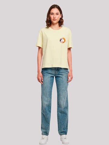 F4NT4STIC Shirt 'Heroes of Childhood Pinocchio Sundowner' in Geel