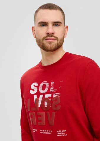 s.Oliver Men Tall Sizes Shirt in Rot