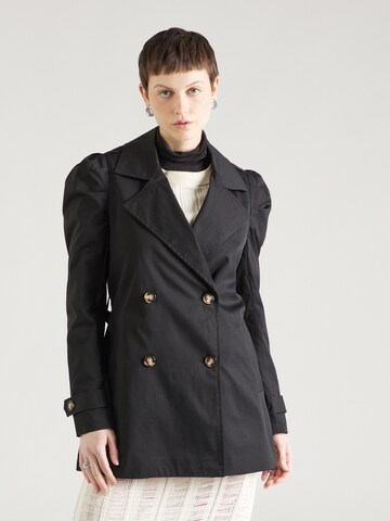 ONLY Between-Seasons Coat 'ORCHID' in Black: front