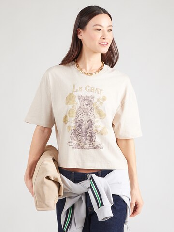 GUESS - Camiseta en gris: frente