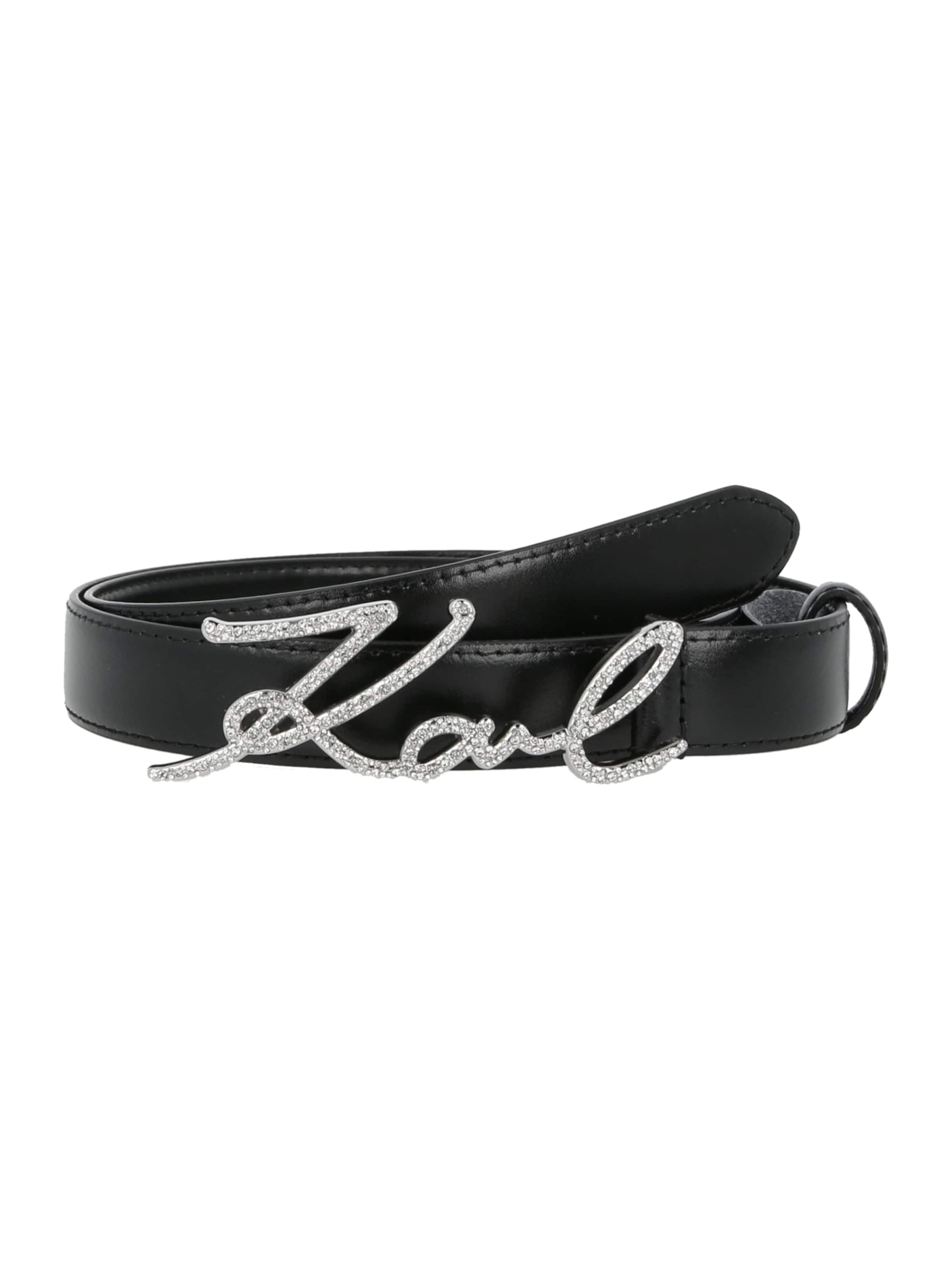 Karl Lagerfeld Ceinture en noir, Vue avec produit