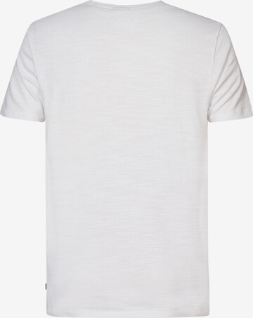 T-Shirt 'Excursion' Petrol Industries en blanc