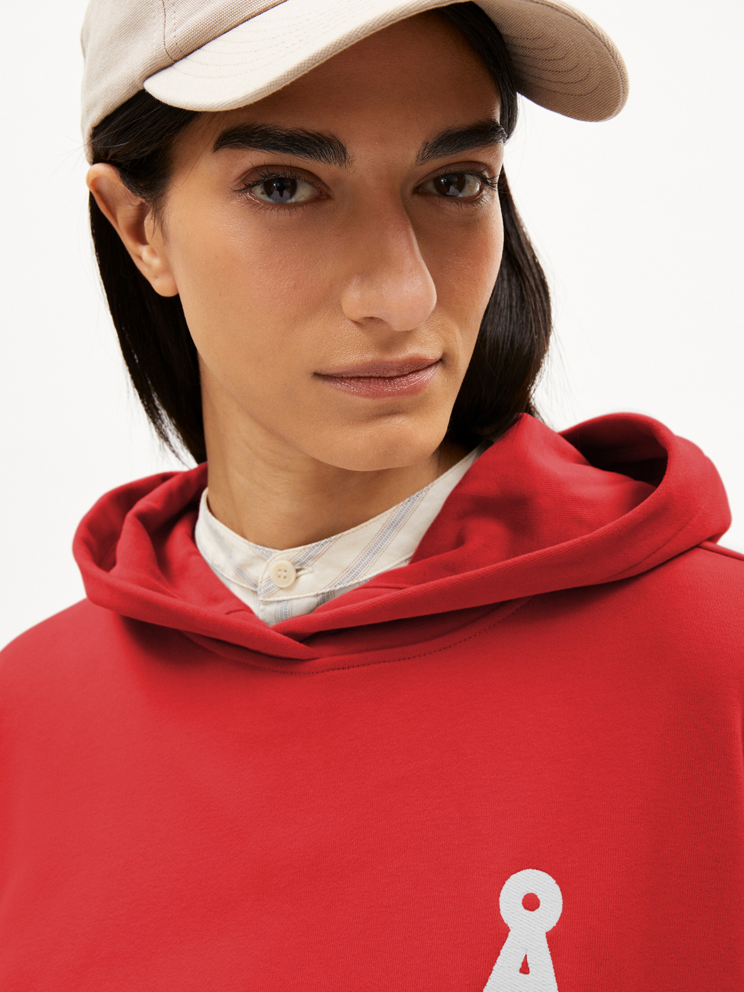 ARMEDANGELS Hoddie ICONIC Å 'FRANCISARAA' in Orange: Vorderseite