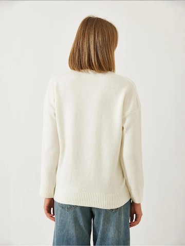 Bianco Lucci Pullover in Weiß