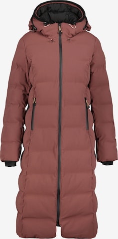 ICEPEAK Outdoor Coat in Brown: front