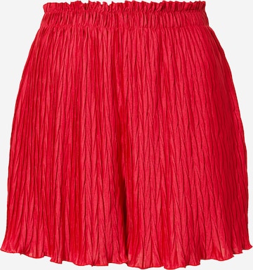 Wide Leg Pantalon 'Thora' ABOUT YOU en rouge : devant