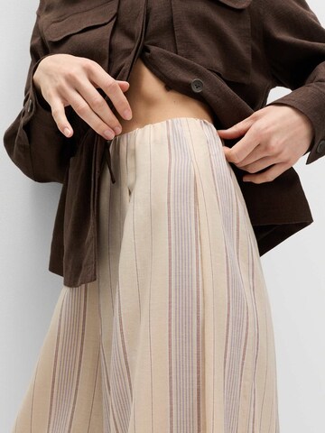 Wide Leg Pantalon Marks & Spencer en jaune