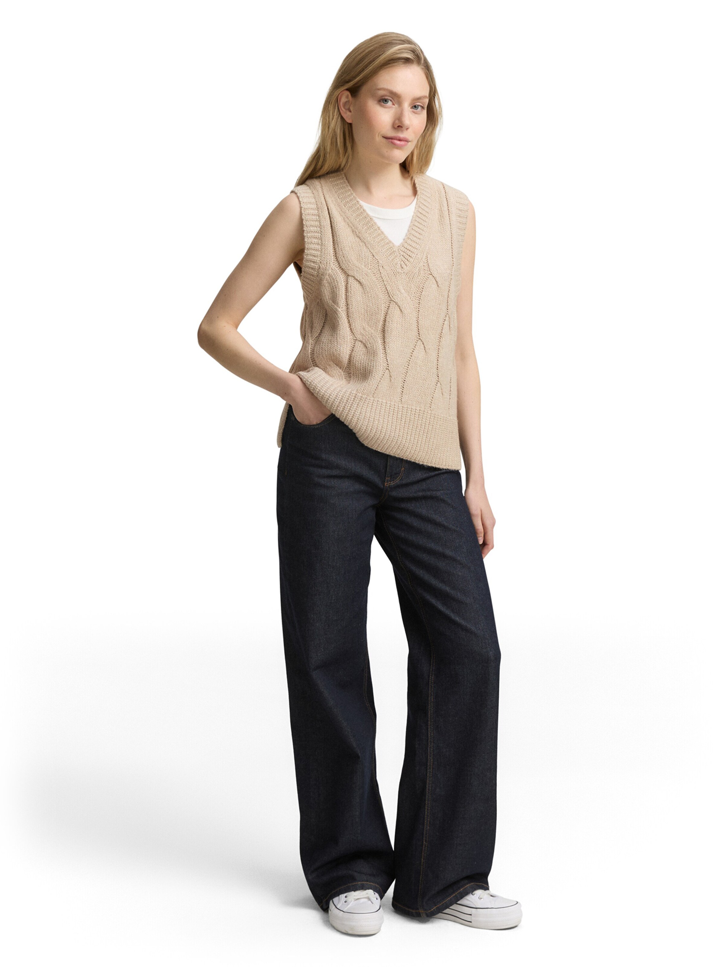 TOM TAILOR Свитер в Серый