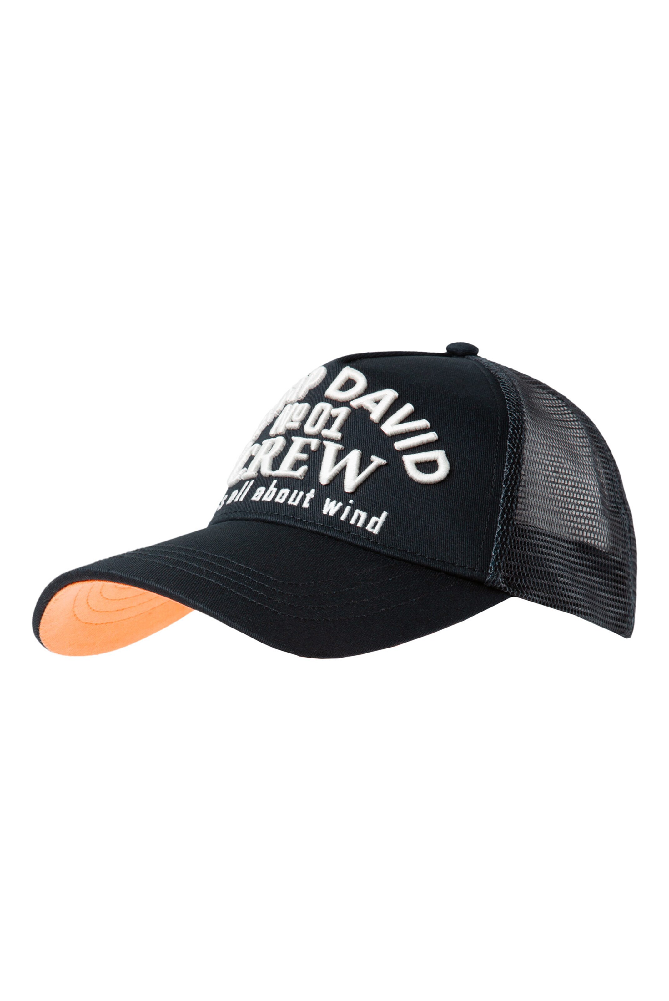 CAMP DAVID Cap in Blue: front