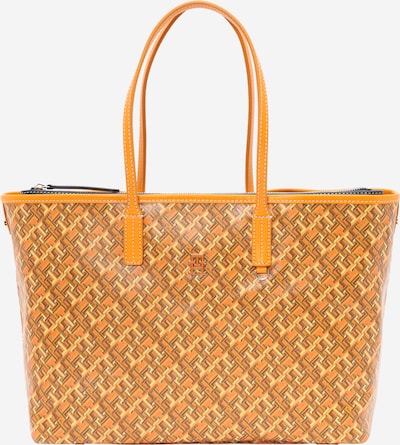 TOMMY HILFIGER Shopper i brun / orange / abrikos, Produktvisning