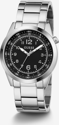 GUESS Analog Watch 'Max' in Silver: front