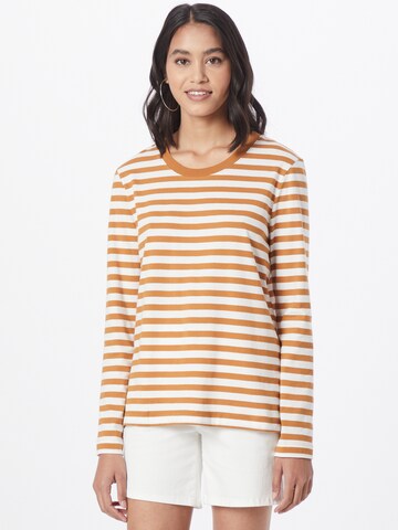 SELECTED FEMME Shirt in Bruin: voorkant